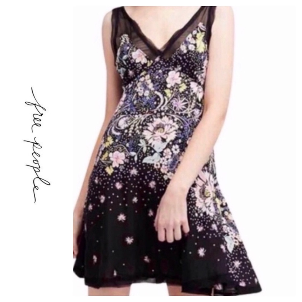 🦋NWT Free People ‘Longwood Printed Slip’ Dress🦋